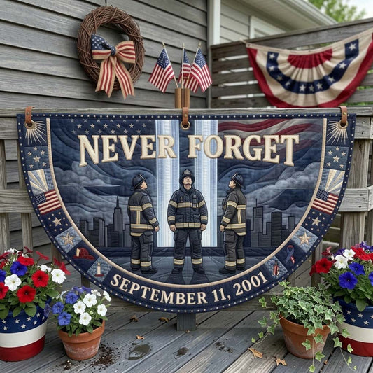 September 11 Tribute Fan Flag GDTONTD1308