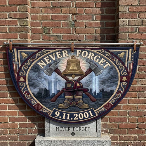 Fire Bell Memorial Fan Flag GDTONTD1311