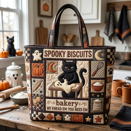 Biscuit Cat Bakery Quilted Tote Bag GDTONTD1343