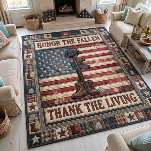 Service And Sacrifice Area Rug GDTONTD1416