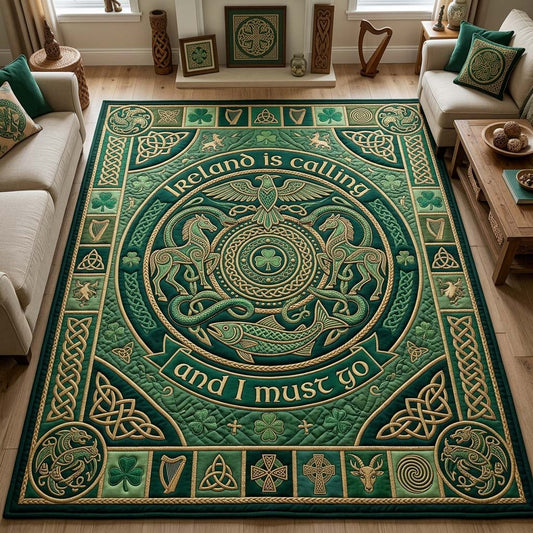 Emerald Celtic Area Rug GDTONTD1421