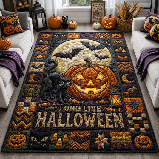 Long Live Halloween Area Rug GDTONTD1494