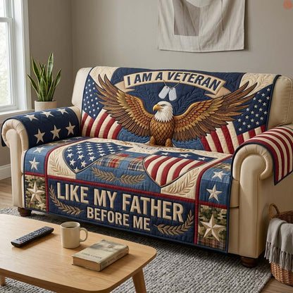 Eagle Legacy Veteran Qulited Sofa Cover GDTONTD1665
