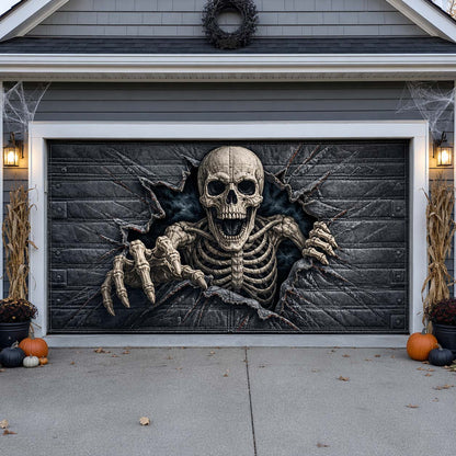 Midnight Garage Breach Garage Door Banner GDTONTD1740