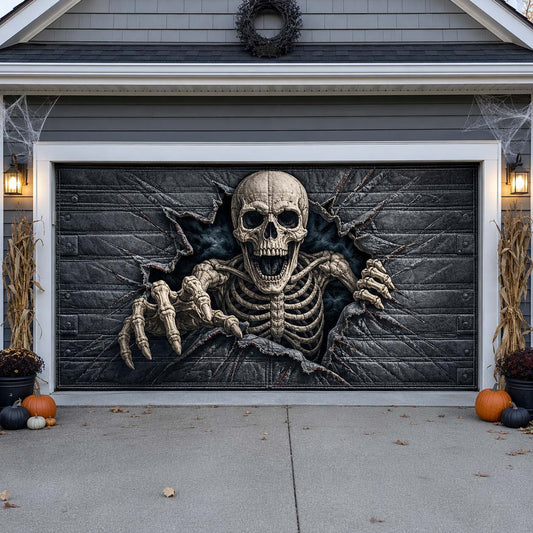 Midnight Garage Breach Garage Door Banner GDTONTD1740
