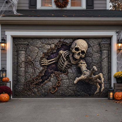 Crypt Wall Ambush Garage Door Banner GDTONTD1741