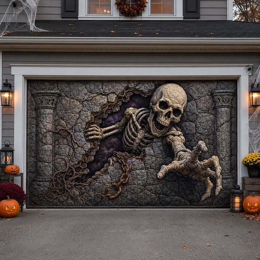 Crypt Wall Ambush Garage Door Banner GDTONTD1741