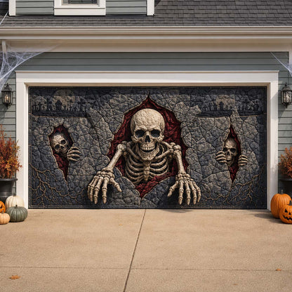 Three Graves Break Loose Garage Door Banner GDTONTD1742