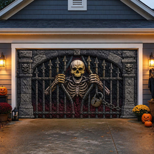 Iron Gate Breakout Garage Door Banner GDTONTD1744