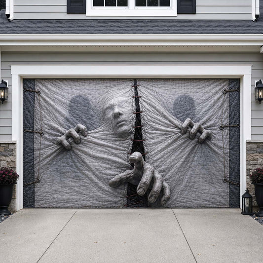 Shroud Seam Breach Garage Door Banner GDTONTD1751