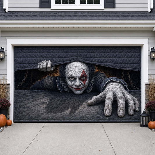 Underdoor Grin Attack Garage Door Banner GDTONTD1752