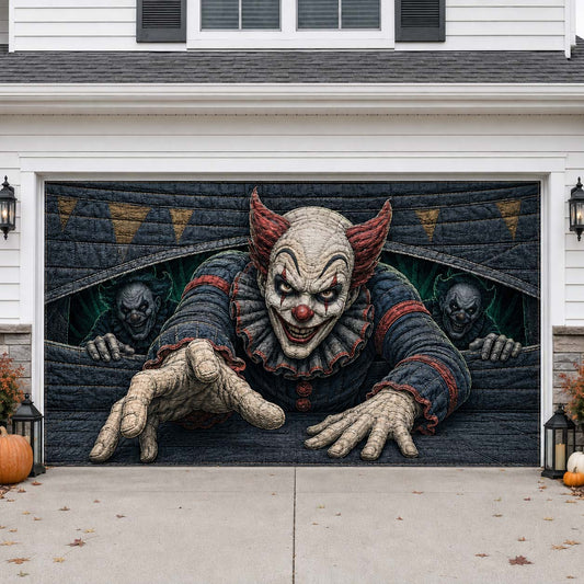 First Clown Out Garage Door Banner GDTONTD1755