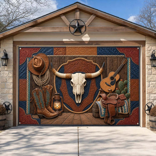 Longhorn Tack Room Legacy Garage Door Banner GDTONTD1791