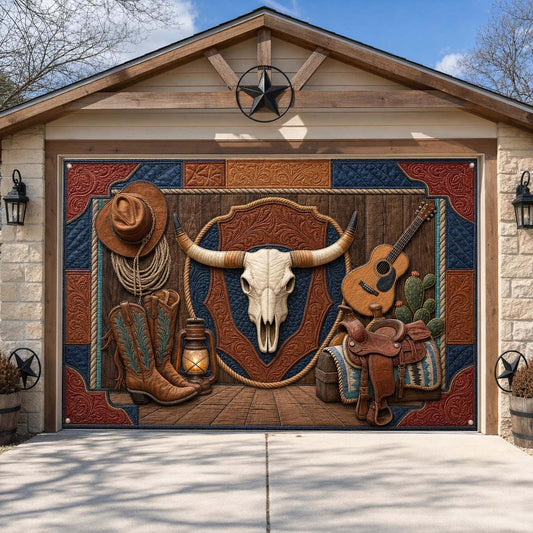Longhorn Tack Room Legacy Garage Door Banner GDTONTD1791