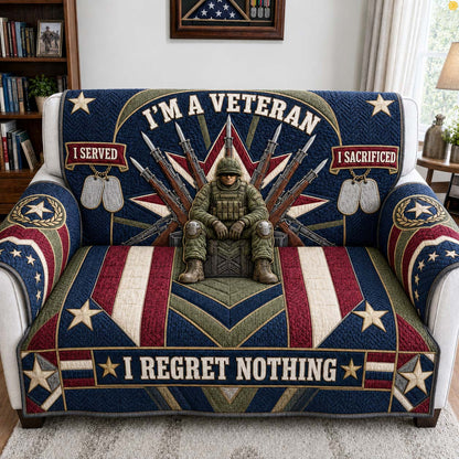 Veteran Iron Throne Oath Quilted Sofa Cover GDTONTD1805