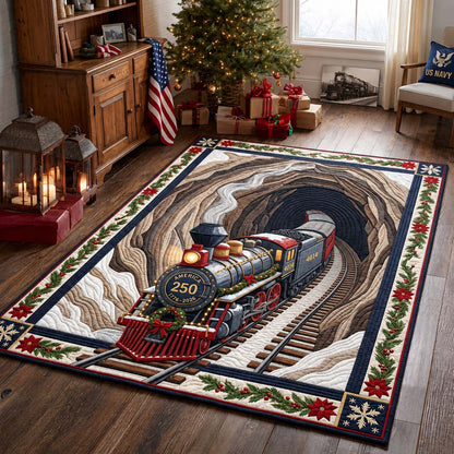Big Boy Christmas Freedom Express Area Rug GDTONTD1820
