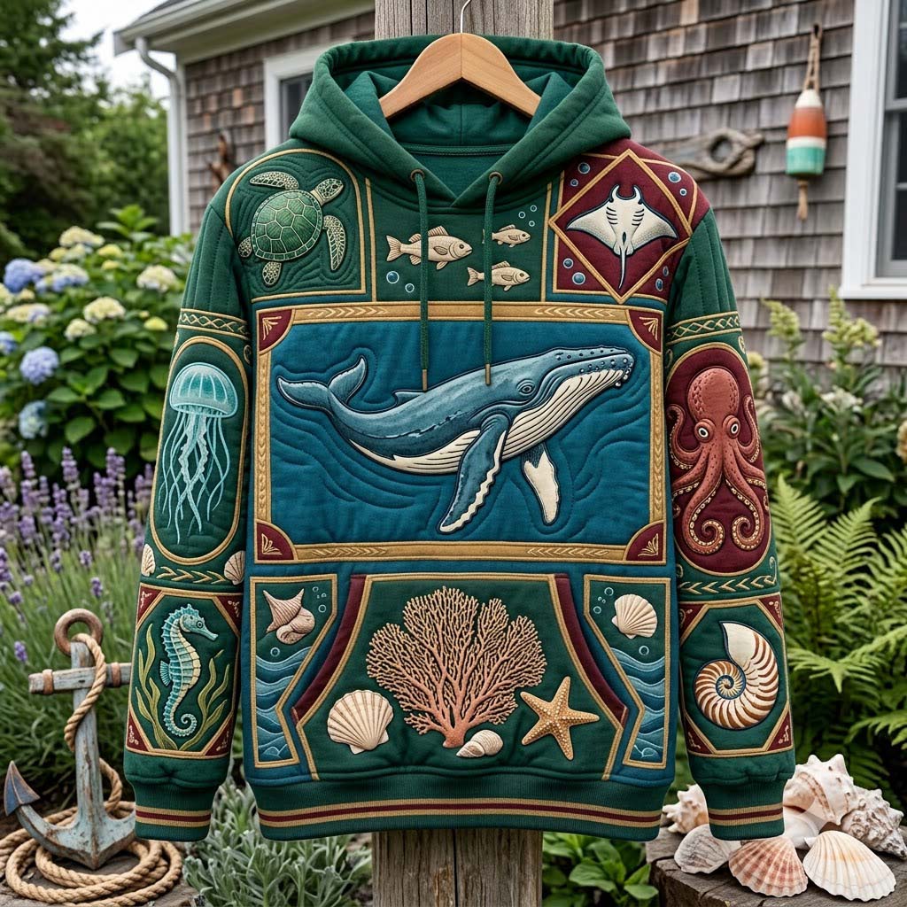 Cabinet of Ocean Curiosities Hoodie GDTONTD1837