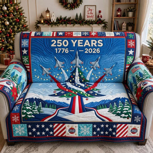 Freedom Winter Flight Quilted Sofa Cover GDTONTD1858
