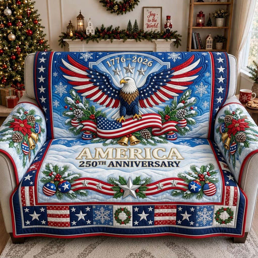 America Winter Glory Quilted Sofa Cover GDTONTD1859