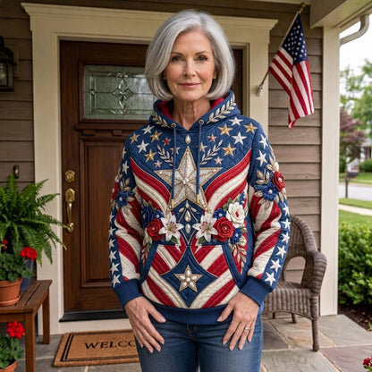 Jeweled Liberty Couture Hoodie GDTONTD1919