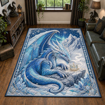 Frost Crown Dragon Area Rug GDTONTD1930