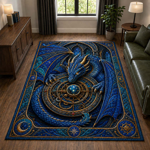 Celestial Dragon Vault Area Rug GDTONTD1934