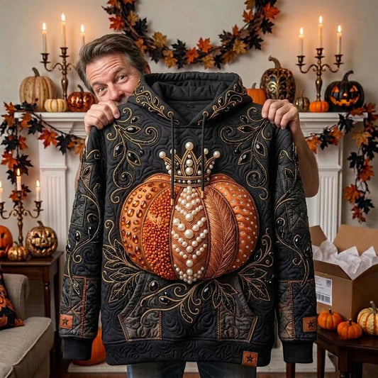 Imperial Pumpkin Tapestry Hoodie GDTONTD2046