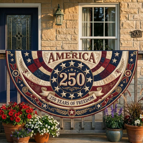 Freedom Crest Fan Flag GDTONTD281