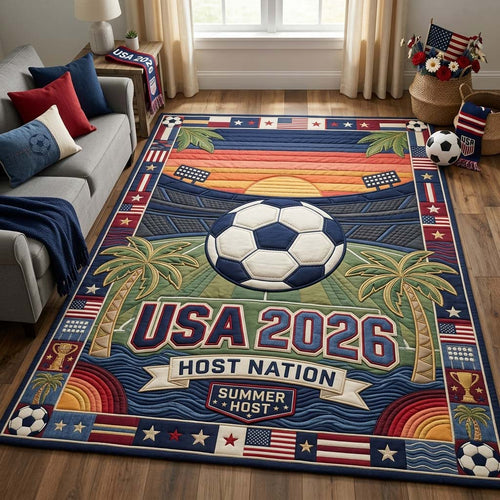 Sunset Stadium Area Rug GDTONTD368