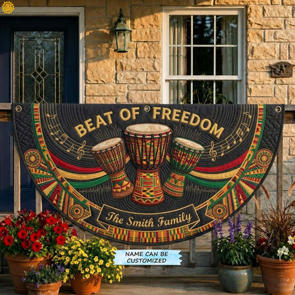 Freedom Drums Fan Flag QTCUZ GDTONTD445