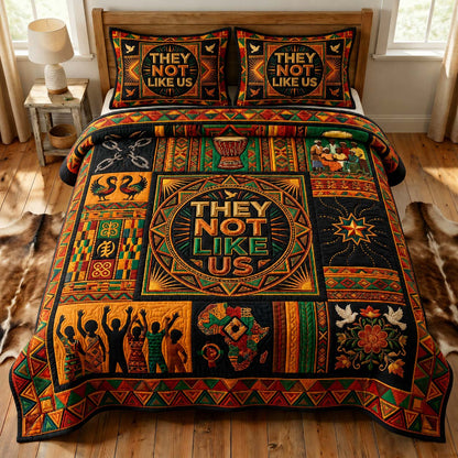 Unity Pride 3-Piece Quilted Bedding Set GDTONTD560