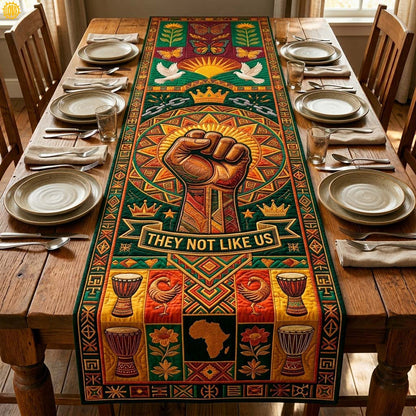 Freedom Fist Heritage Quilted Table Runner GDTONTD564