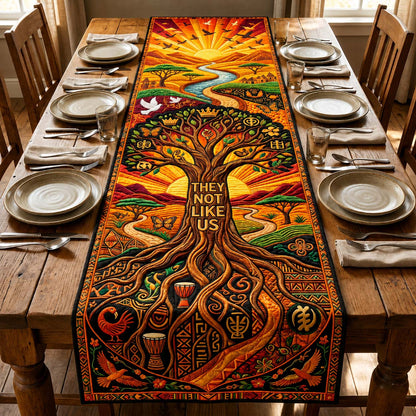 Tree of Freedom Quilted Table Runner GDTONTD568
