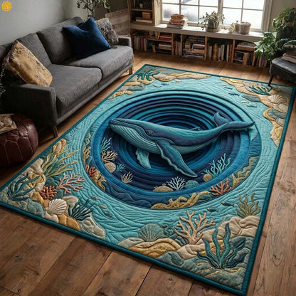 Whale Vortex Area Rug GDTONTD631