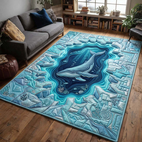 Arctic Whale Lagoon Area Rug GDTONTD634