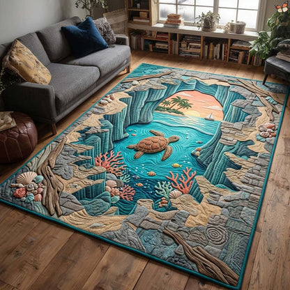 Turtle Cove Portal Area Rug GDTONTD639