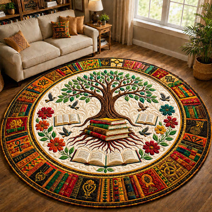 Wisdom Tree Quilted Round Mat GDTONTD723