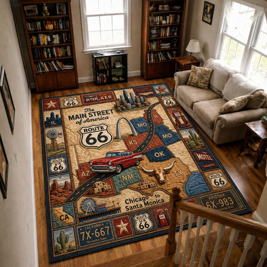 Main Street Journey Area Rug GDTONTD791