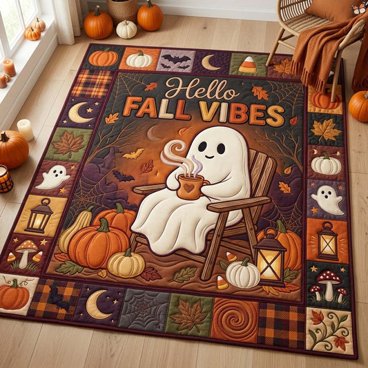 Hello Fall Ghost Area Rug GDTONTD831