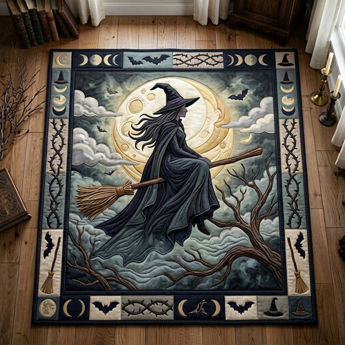Crescent Witch Flight Area Rug GDTONTD996