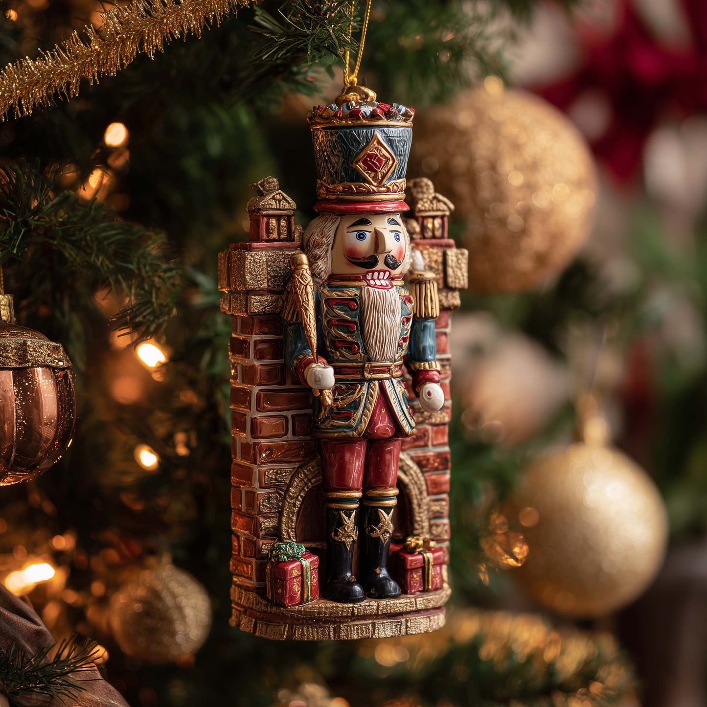 Festive Nucracker Chrismas Ornament GFSPHD01