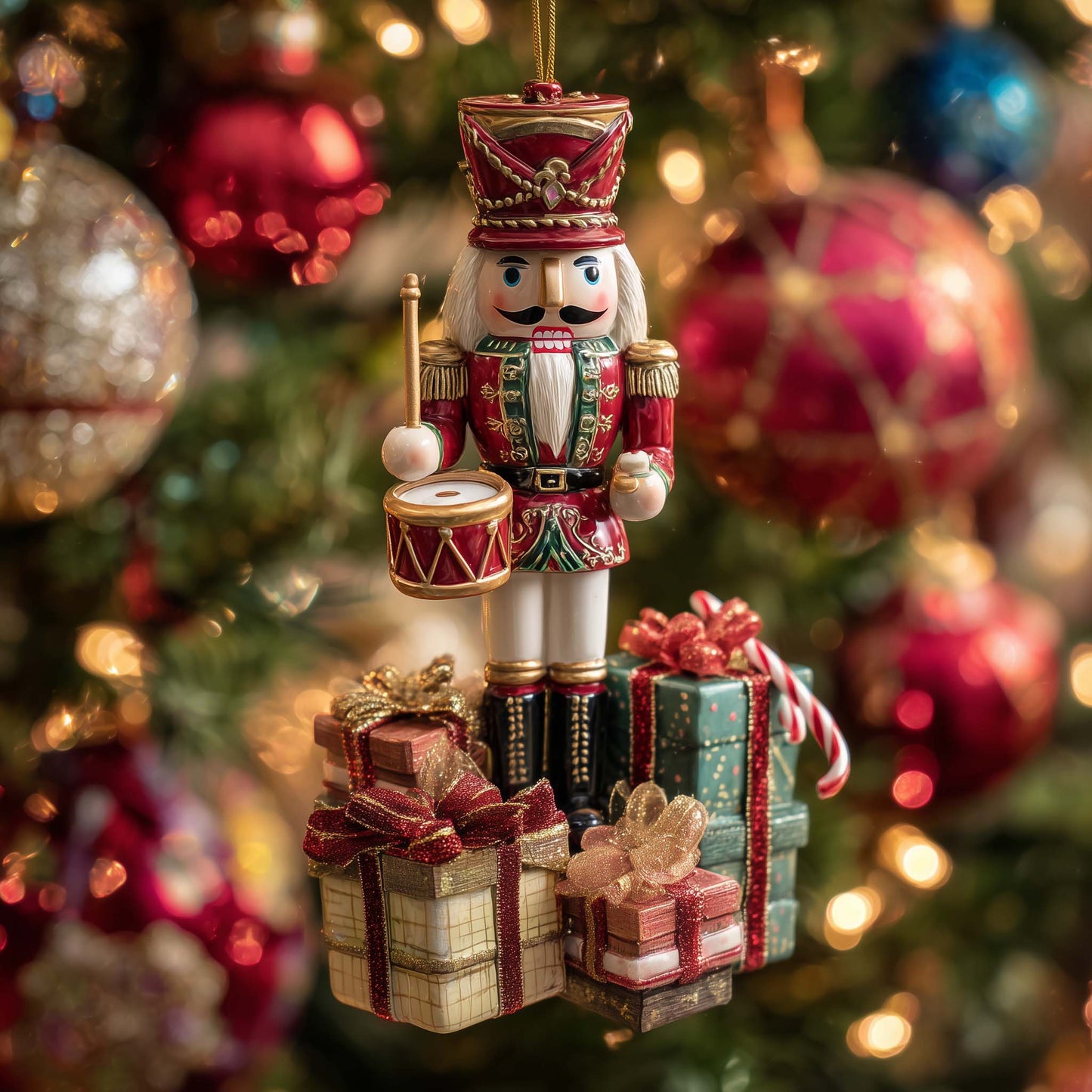 Festive Nucracker Chrismas Ornament GFSPHD04