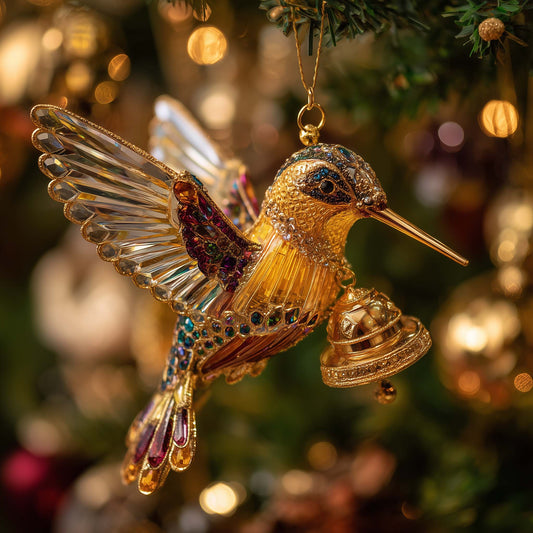 Hummingbird Heaven Christmas Mica Ornament GFSPHD112