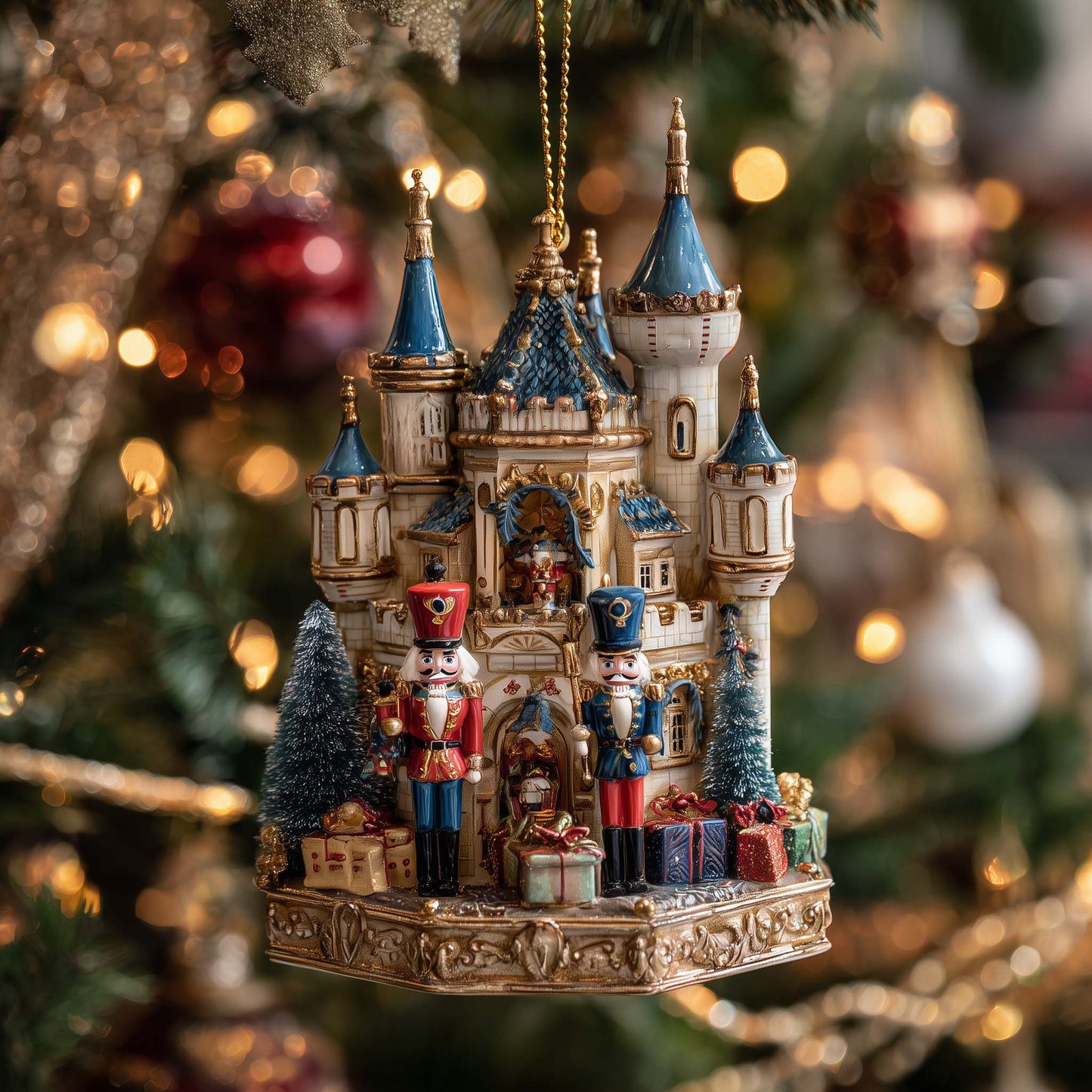 Festive Nucracker Chrismas Ornament GFSPHD12