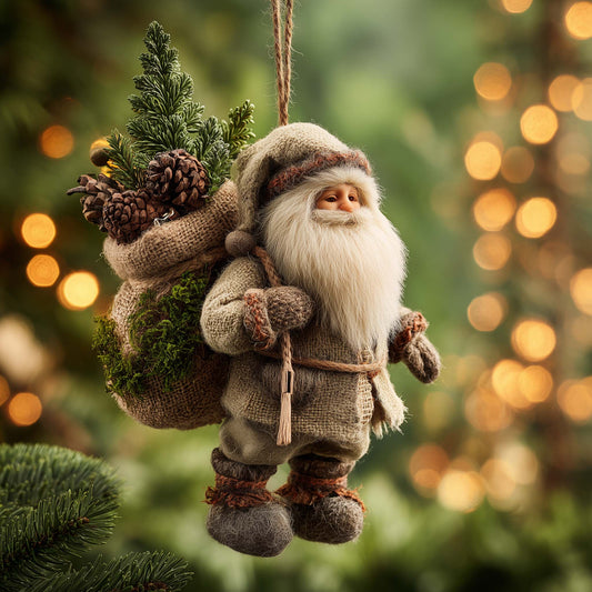 Winter Gnomes Delight Christmas Mica Ornament GFSPHD17