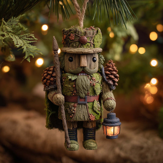 Woodland Nutcracker Christmas Mica Ornament GFSPHD42