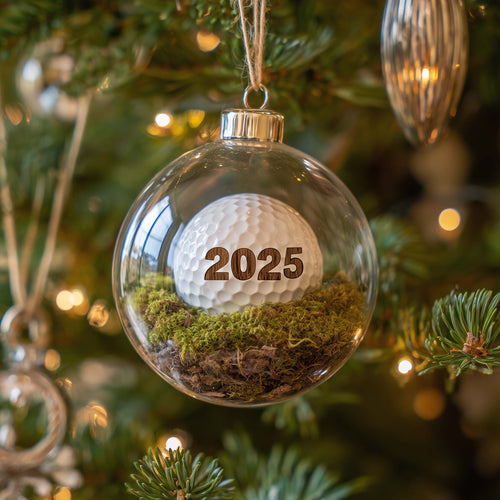 Fairway Dreams Christmas Mica Ornament GFSPMA110