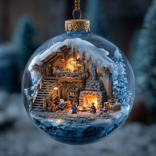 Mini Stories Christmas Mica Ornament GFSPMA128