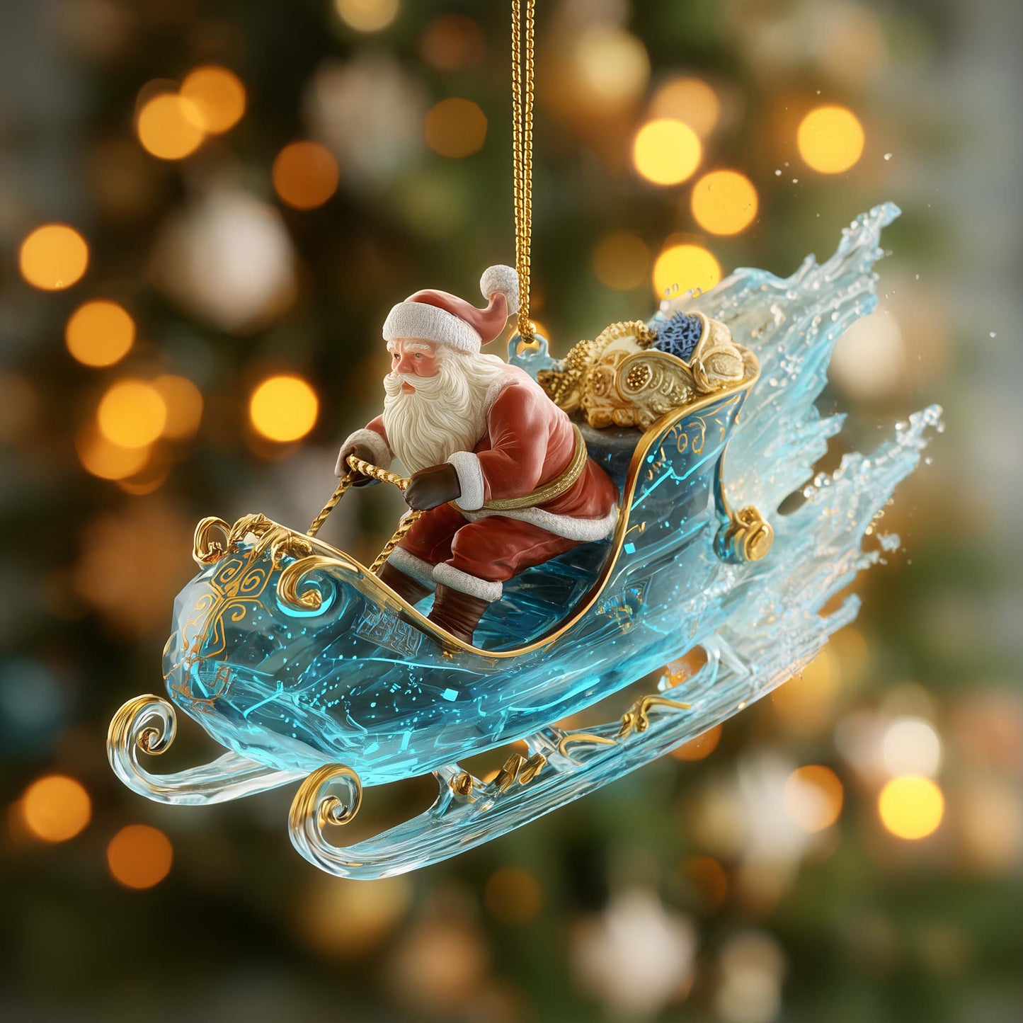 Mythic Journey Christmas Mica Ornament GFSPMA137