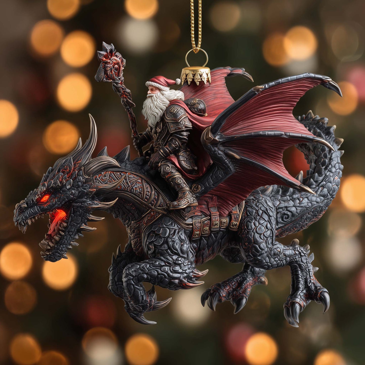 Mythic Journey Christmas Mica Ornament GFSPMA142